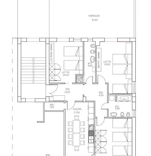 31 Posti Con Cucina E Parcheggio Privato Gratuito 公寓 *